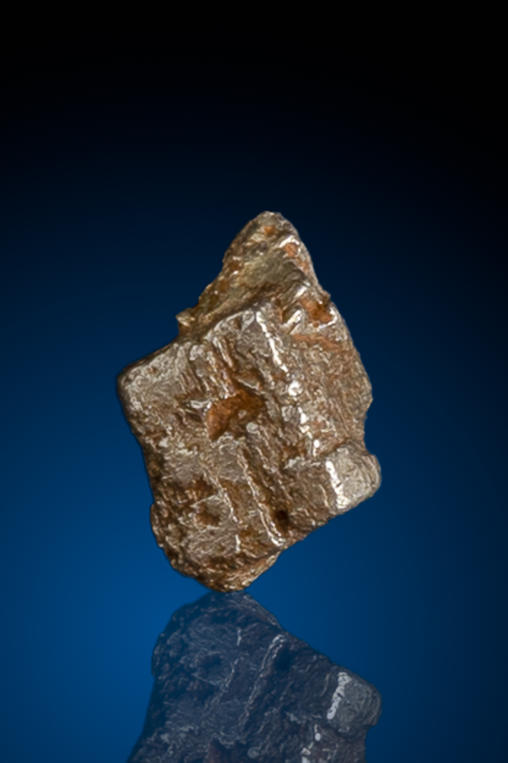Sharp Diamond Shaped Platinum Crystal Nugget from Russia (image for) Sharp Diamond Shaped Platinum Crystal Nugget from Russia